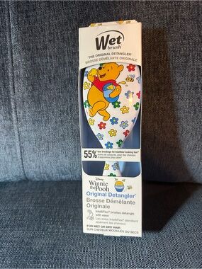 Wet Brush Winnie the Pooh Original Detangler - White with Multicolor Print